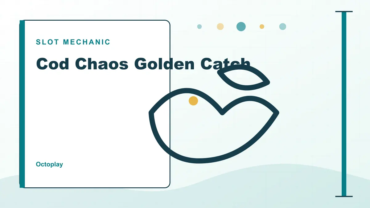 Paddy Power Cod Chaos Golden Catch slot five free spins expand the grid to 6 columns and 4 rows illustration